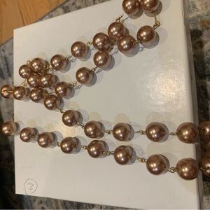 Elegant Gold Beaded Necklace